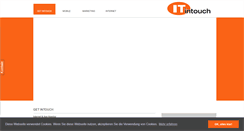 Desktop Screenshot of it-intouch.de