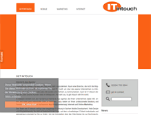 Tablet Screenshot of it-intouch.de